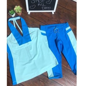 Lululemon Set Tank and Bottom Size 10